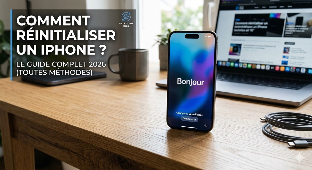 Comment réinitialiser un iPhone – guide complet étapes Lifone 2026