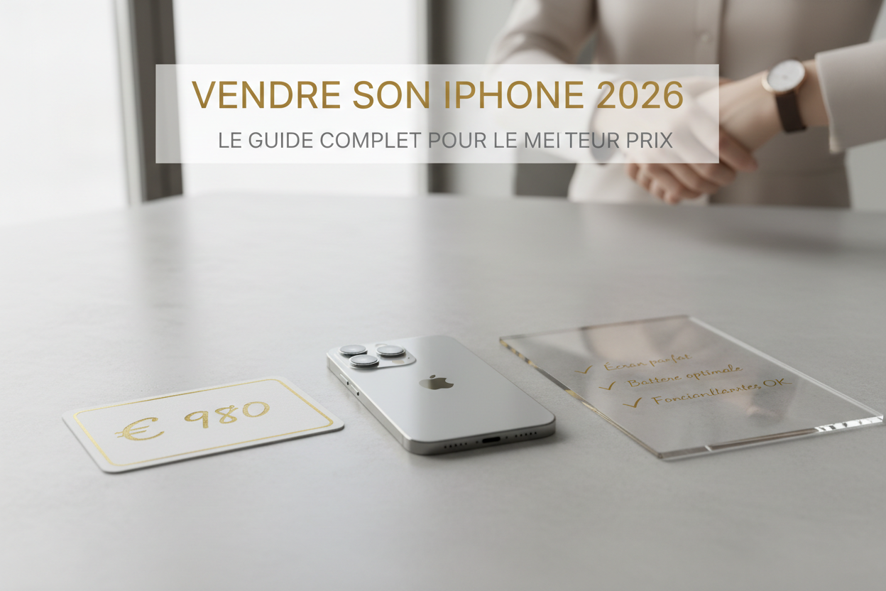 Comment vendre son iPhone en 2026 ? Le guide complet pour vendre au meilleur prix