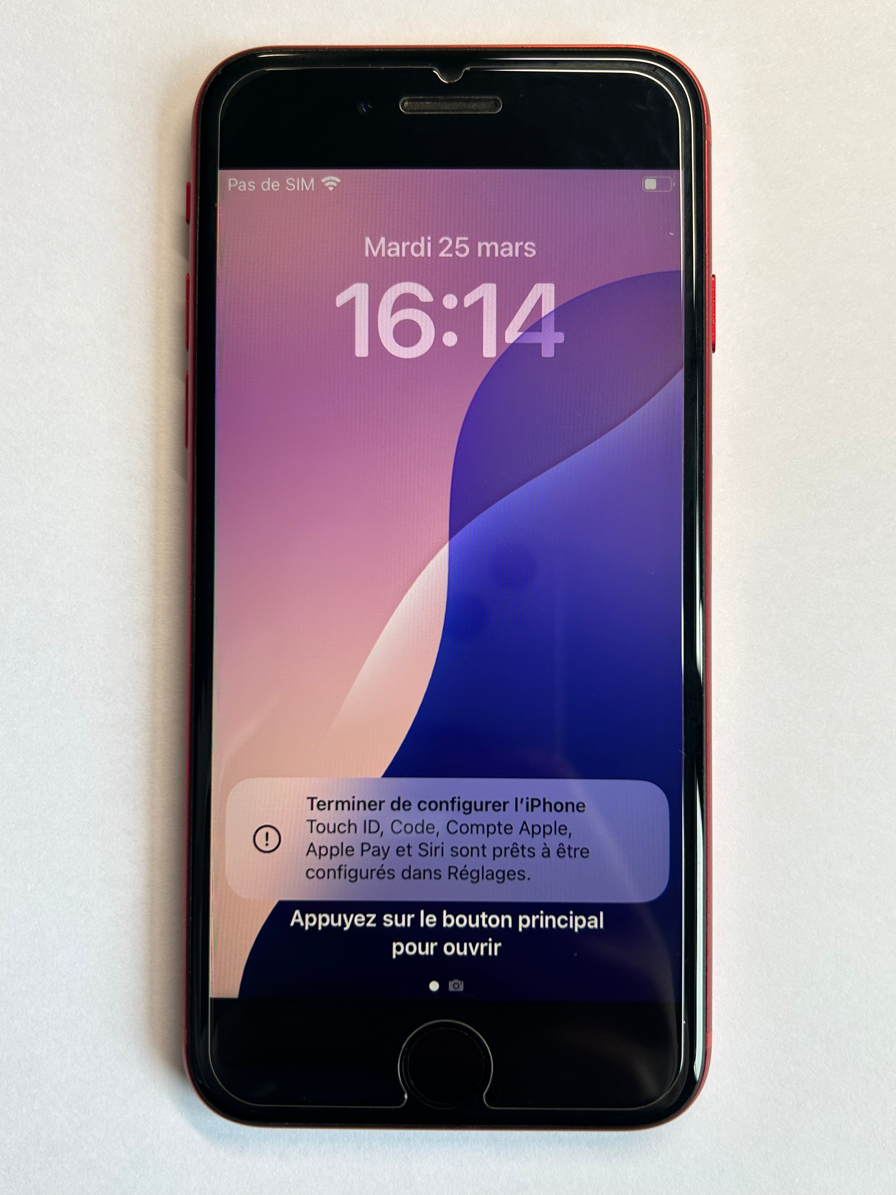 iPhone SE 3 (2022) Rouge – État Premium – 64 Go