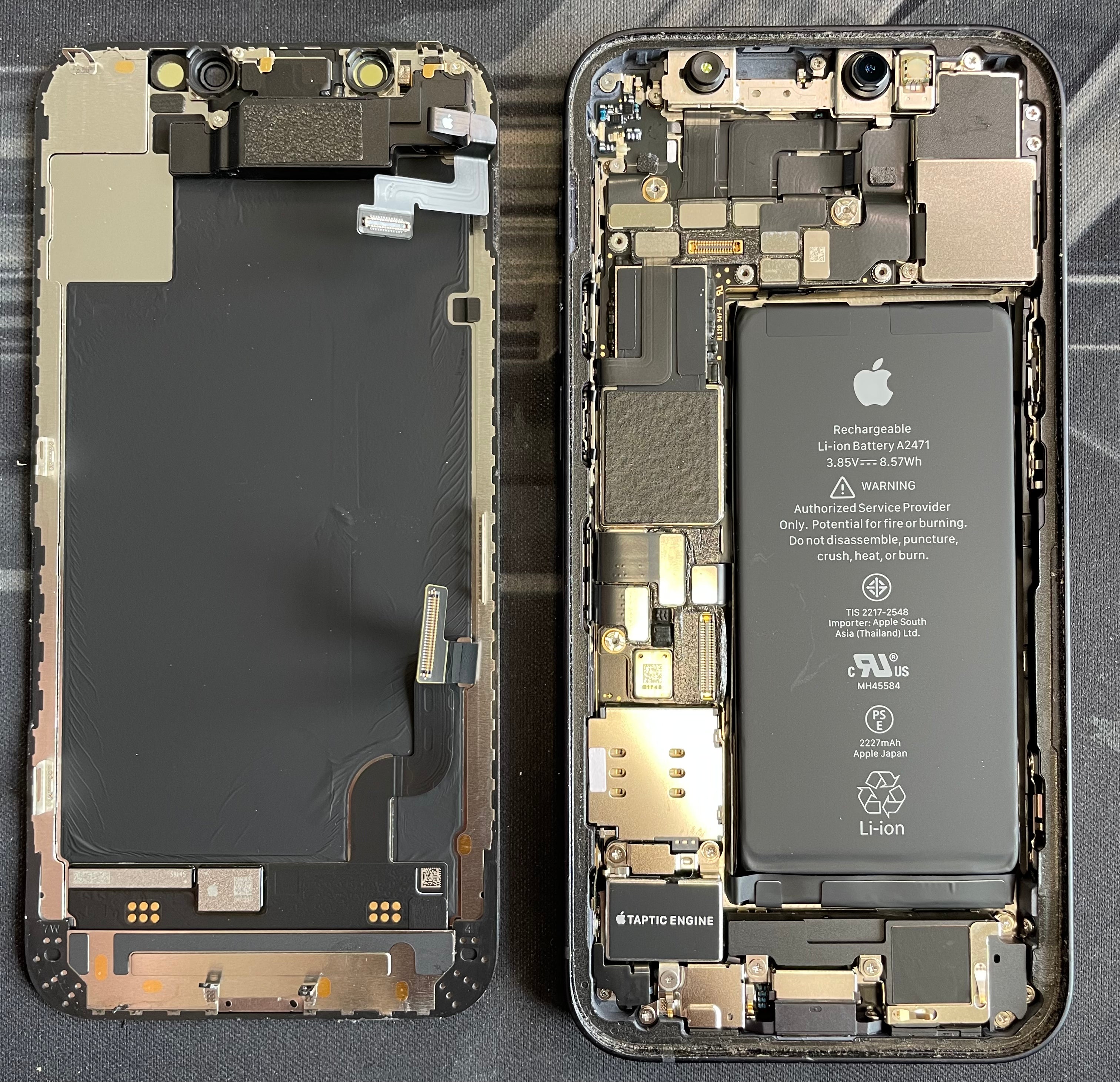 Intérieur d’un iPhone 100% d’origine pièces Apple 