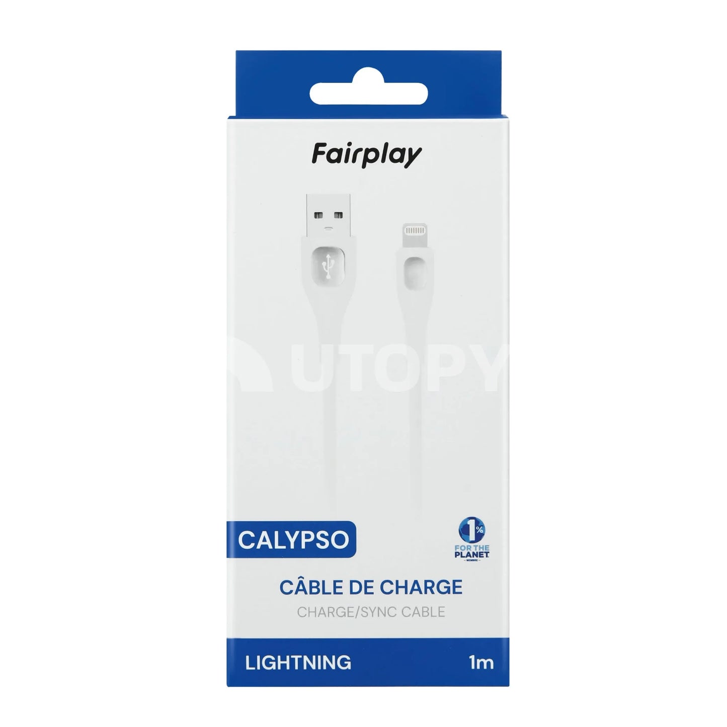 CALYPSO Câble USB-A vers Lightning 1mProduct variant