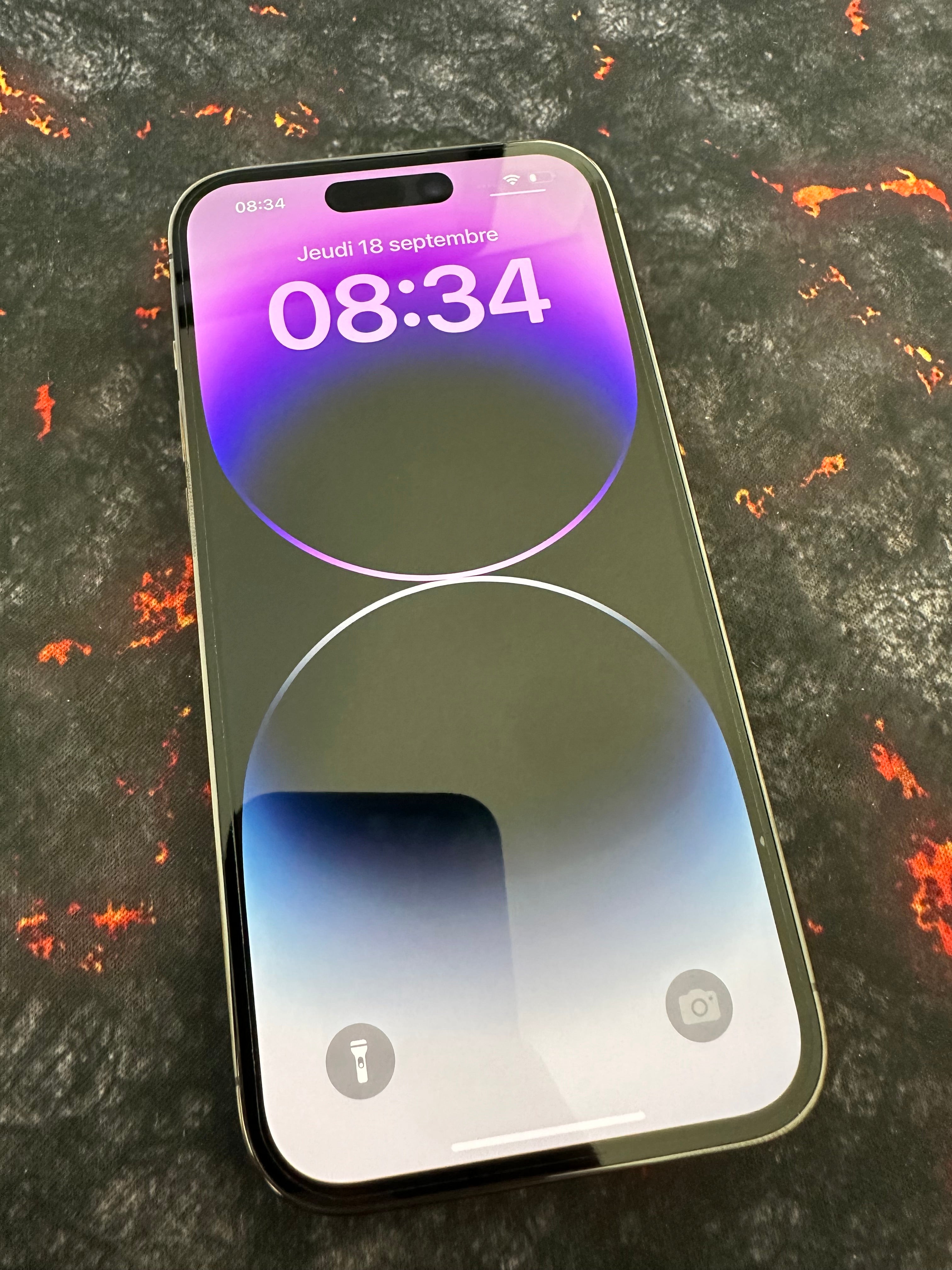 iPhone 14 Pro Violet 256 Go – Reconditionné à neuf (100% pièces Apple)