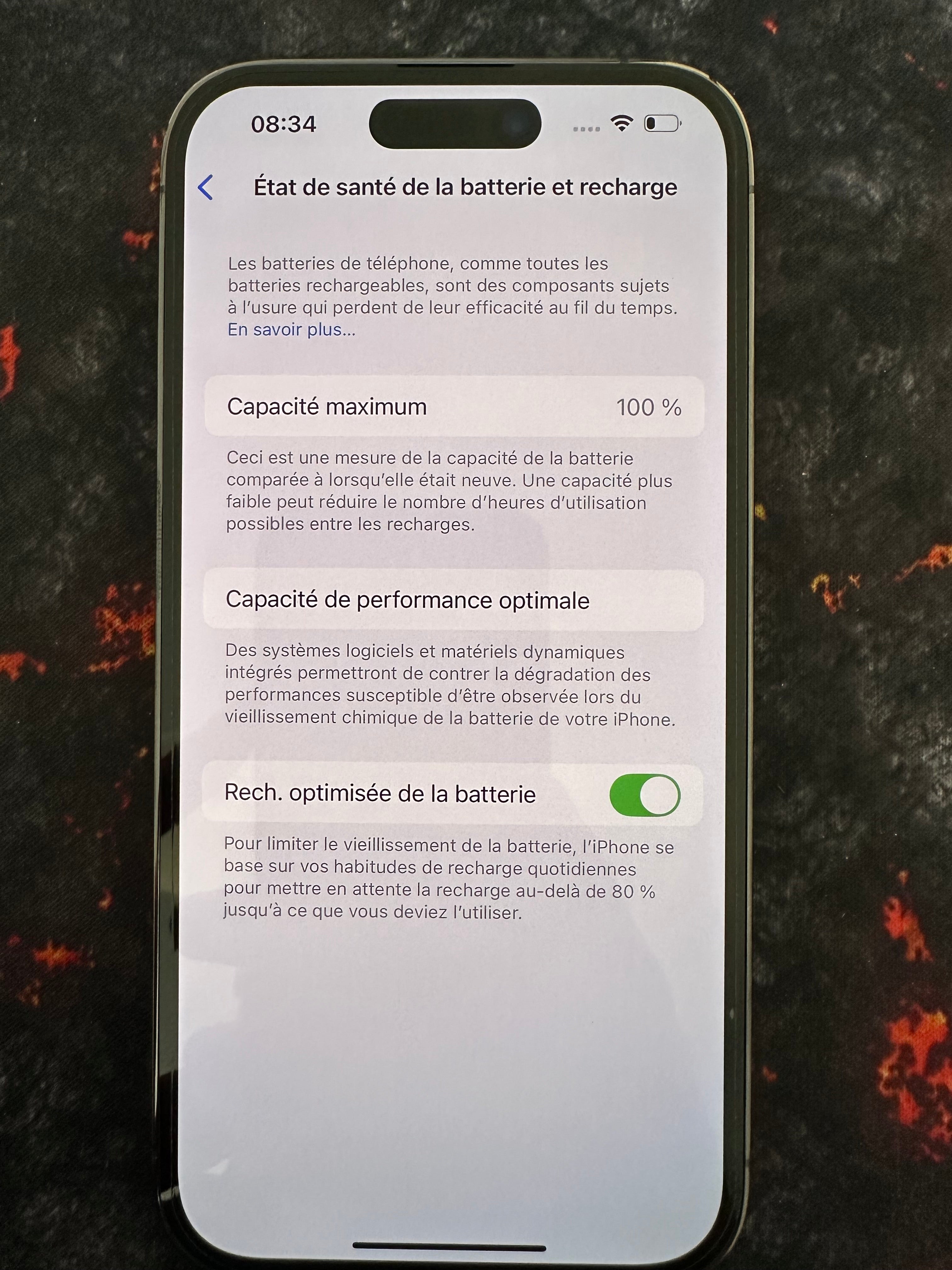 iPhone 14 Pro Violet 256 Go – Reconditionné à neuf (100% pièces Apple)