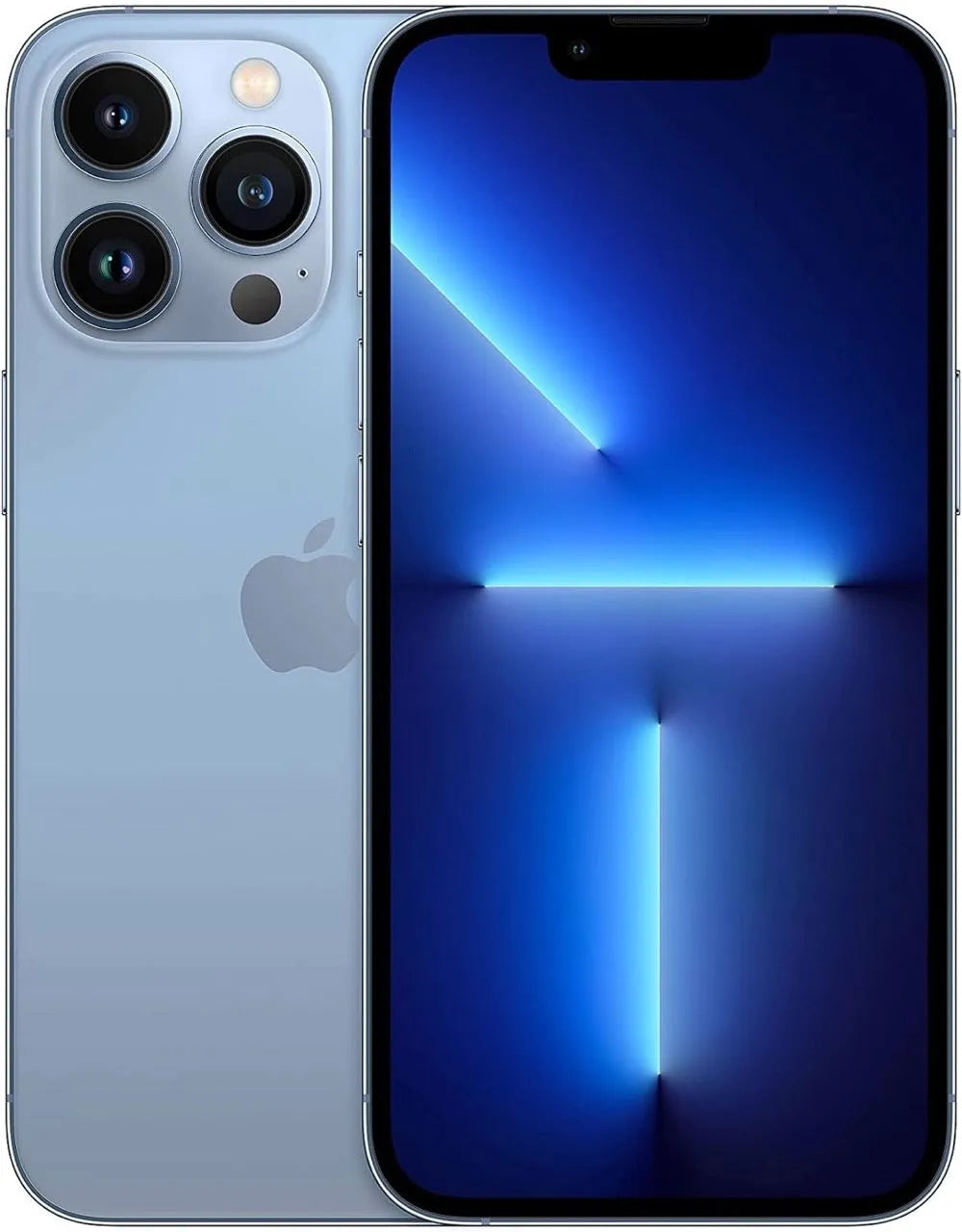 iPhone 13 Pro Max reconditionné Premium vue de face avec grand écran OLED 6.7 pouces.