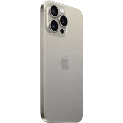 iPhone 15 Pro Max Titane Bleu - Finition profonde et raffinée, reconditionné à Bordeaux.