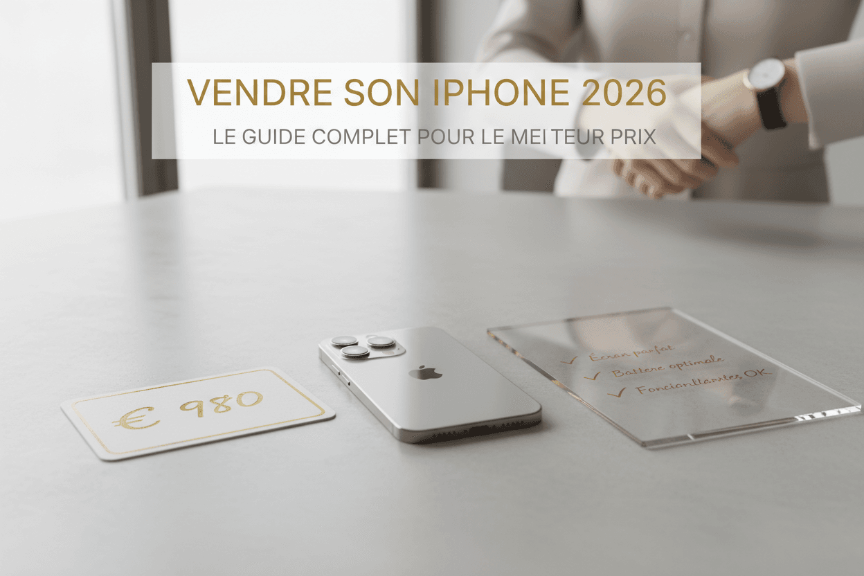 Comment vendre son iPhone en 2026 ? Le guide complet pour vendre au meilleur prix