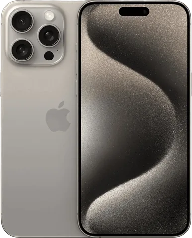 iPhone 15 Pro reconditionné en titane, bords fins