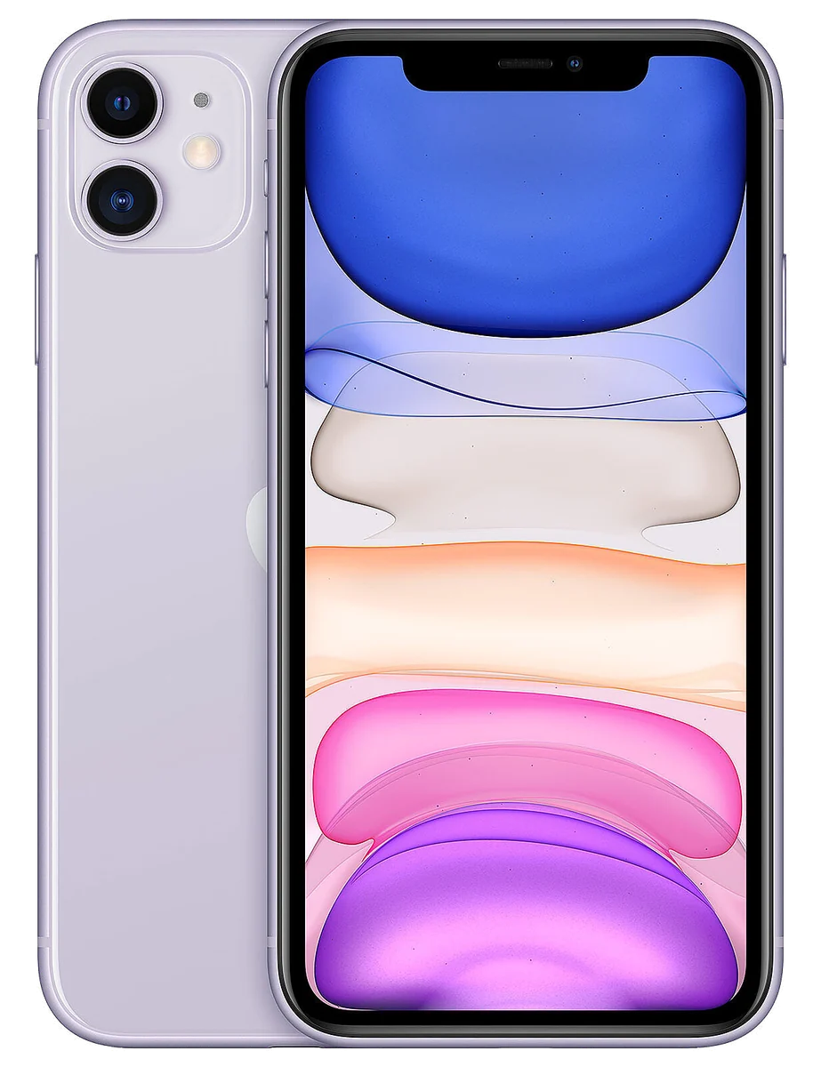 iPhone 11 128 Go Violet reconditionné — Violet, 100% pièces Apple, Lifone