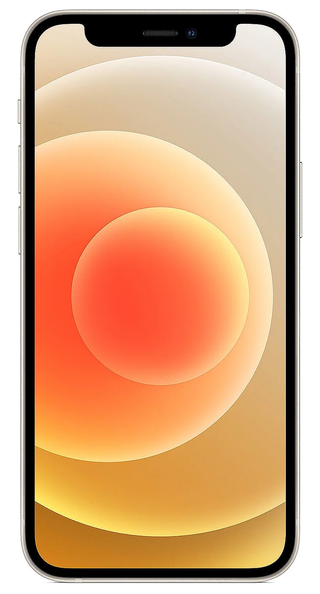 iPhone 12 Mini 64 Go Blanc reconditionné — Blanc, 100% pièces Apple, Lifone