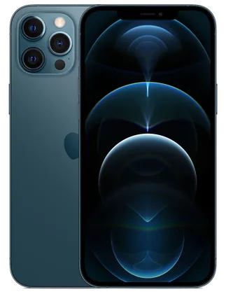 iPhone 12 Pro Max 256 Go Bleu Pacifique reconditionné — vue 2
