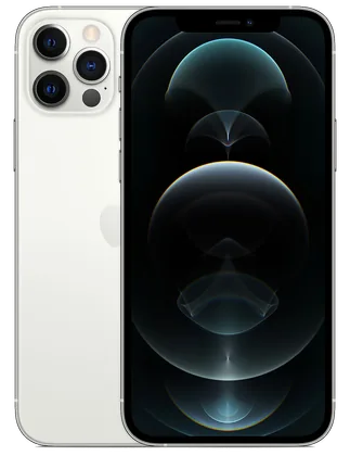iPhone 12 Pro 128 Go Argent reconditionné — vue 2