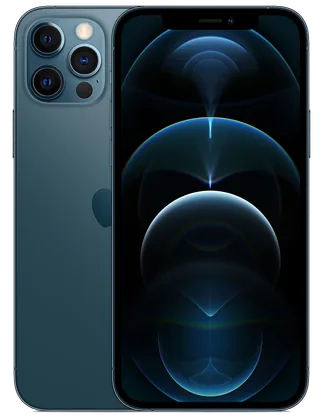 iPhone 12 Pro 128 Go Bleu Pacifique reconditionné — vue 2