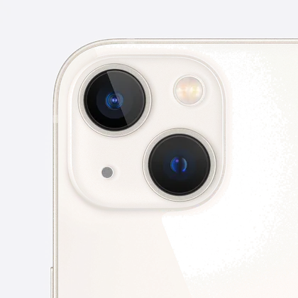 iPhone 13 Mini 128 Go Lumière stellaire reconditionné — vue 2