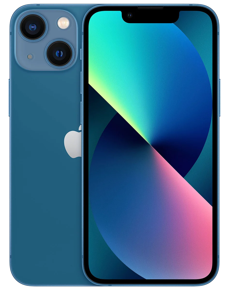 iPhone 13 Mini 128 Go Bleu reconditionné — Bleu, 100% pièces Apple, Lifone