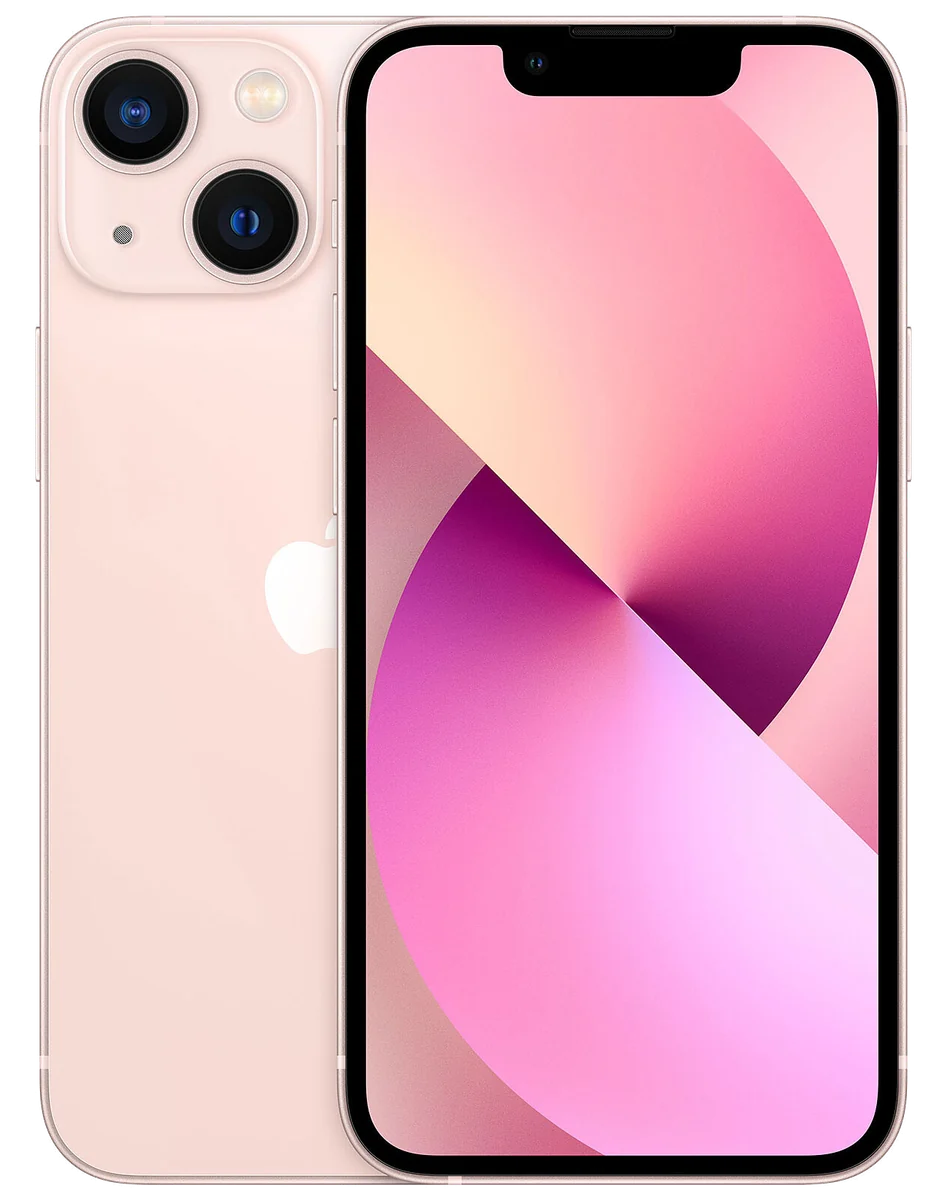 iPhone 13 Mini 128 Go Rose reconditionné — Rose, 100% pièces Apple, Lifone