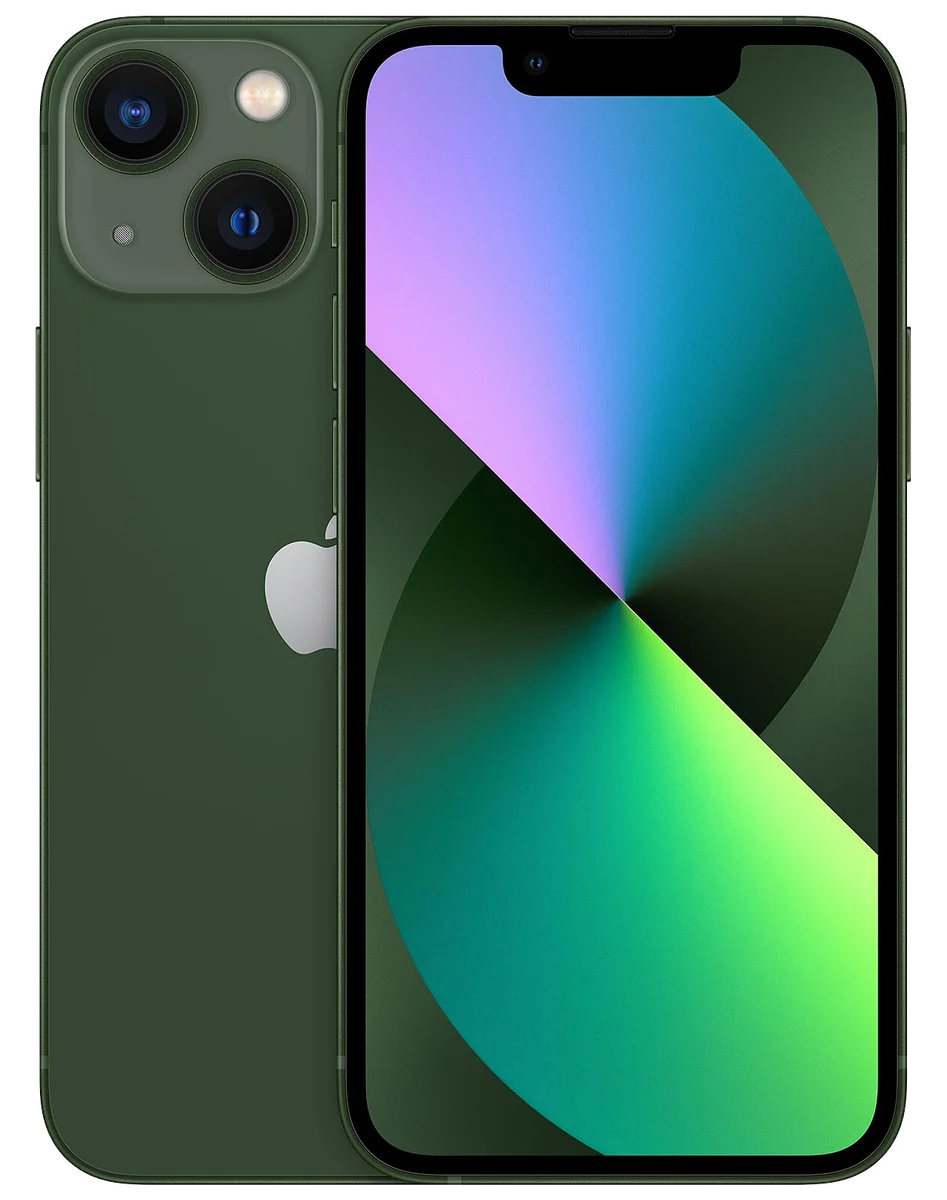 iPhone 13 Mini 128 Go Vert reconditionné — Vert, 100% pièces Apple, Lifone