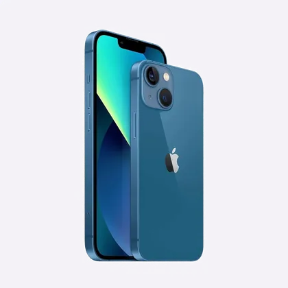iPhone 13 128 Go Bleu reconditionné — vue 3