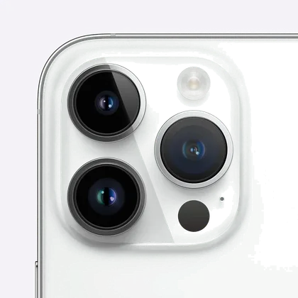 iPhone 14 Pro Max 128 Go Argent reconditionné — vue 2