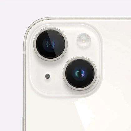 iPhone 14 256 Go Lumière stellaire reconditionné — vue 2