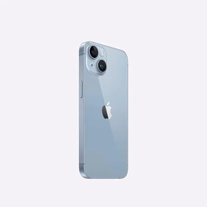 iPhone 14 256 Go Bleu reconditionné — vue 3