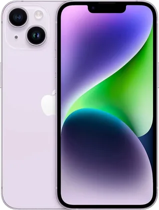 iPhone 14 Mauve 128 Go reconditionné