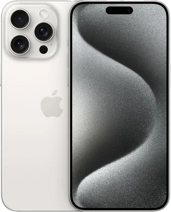 iPhone 15 Pro Titane Blanc 128 Go reconditionné
