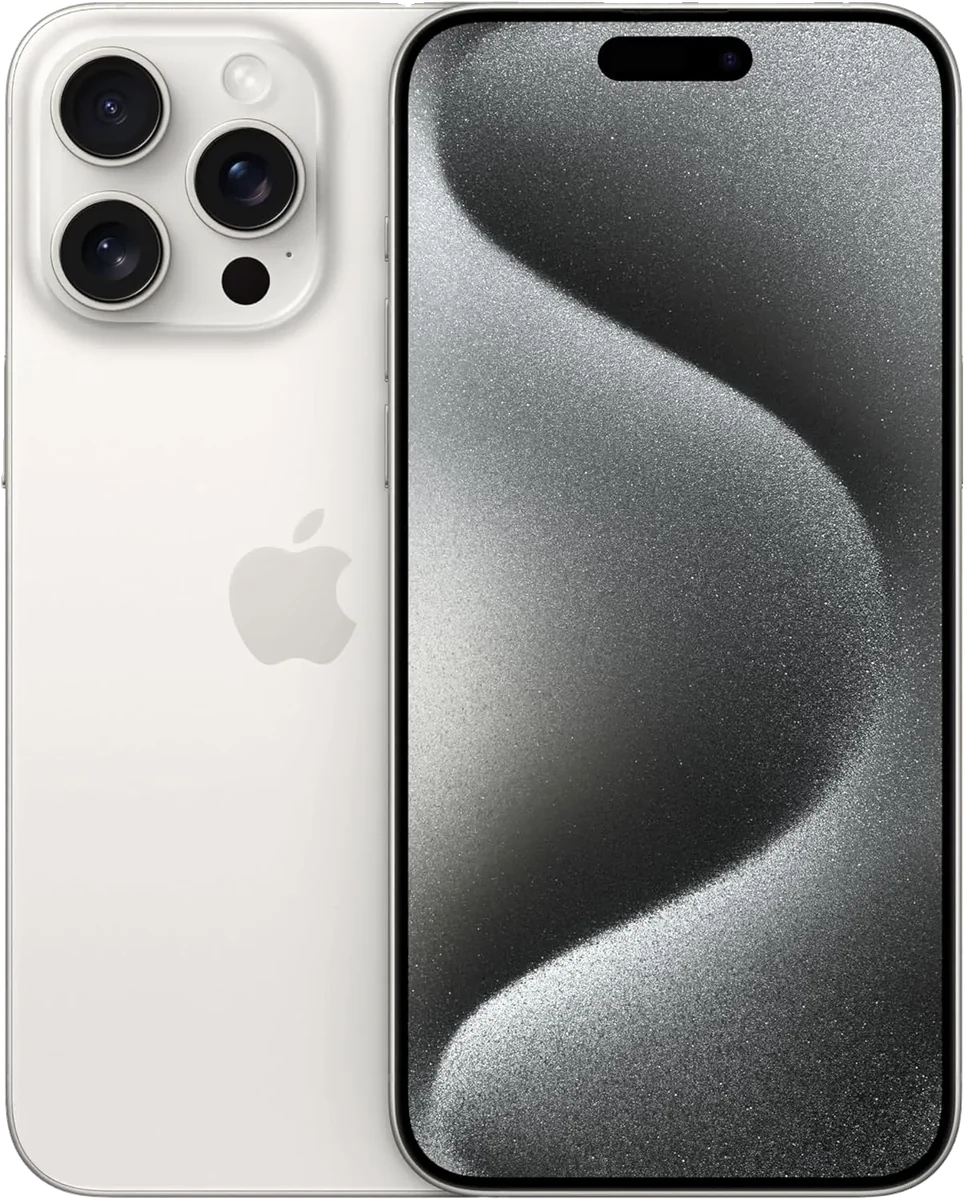 iPhone 15 Pro 256 Go Titane blanc reconditionné — Titane blanc, 100% pièces Apple, Lifone