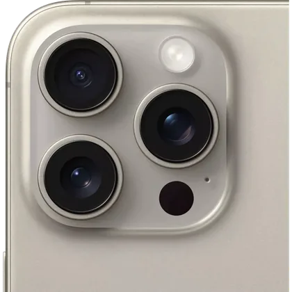 iPhone 15 Pro 256 Go Titane naturel reconditionné — vue 2
