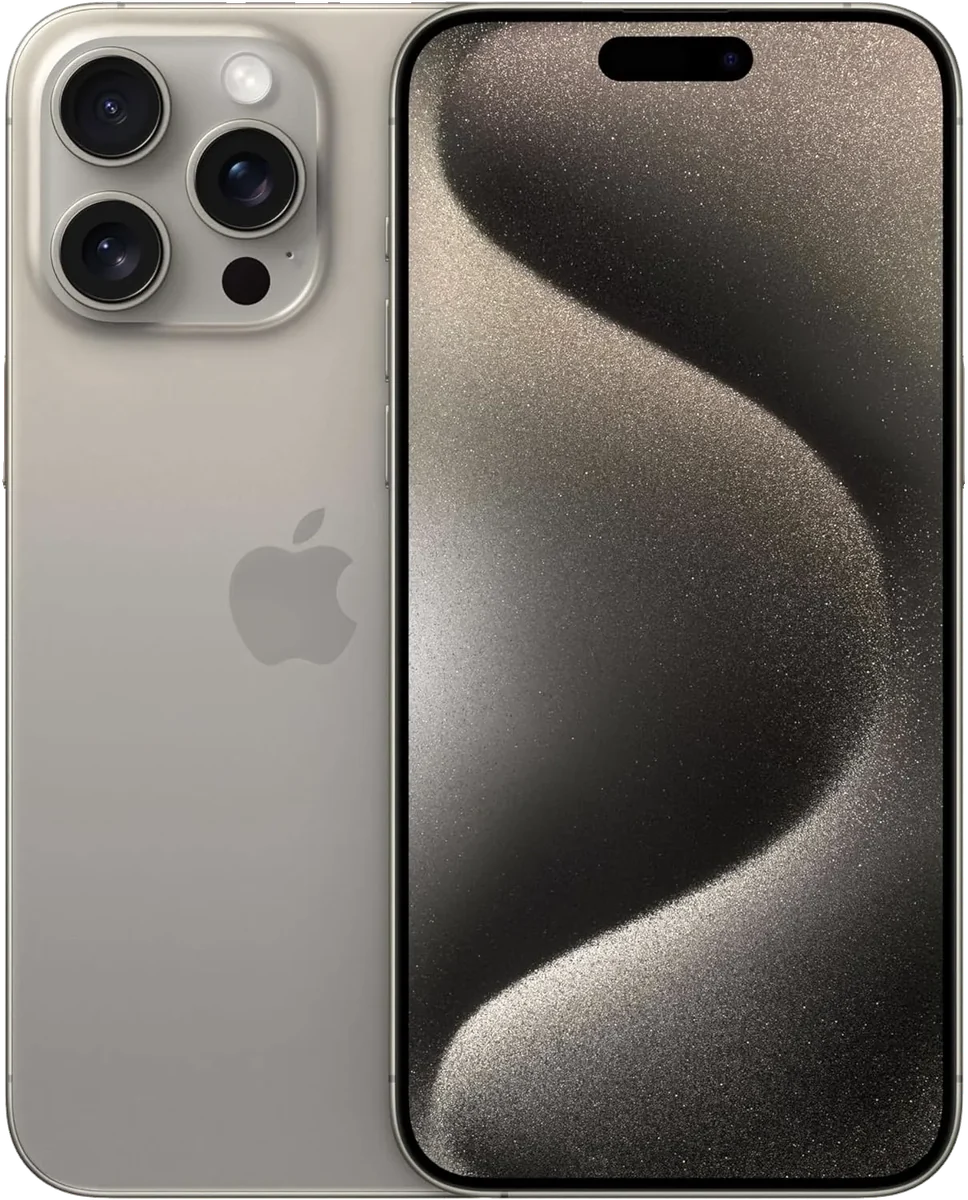 iPhone 15 Pro 256 Go Titane naturel reconditionné — Titane naturel, 100% pièces Apple, Lifone
