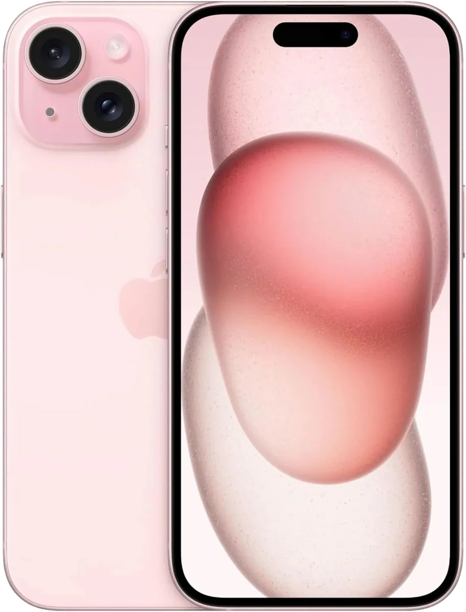 iPhone 15 128 Go Rose reconditionné — Rose, 100% pièces Apple, Lifone