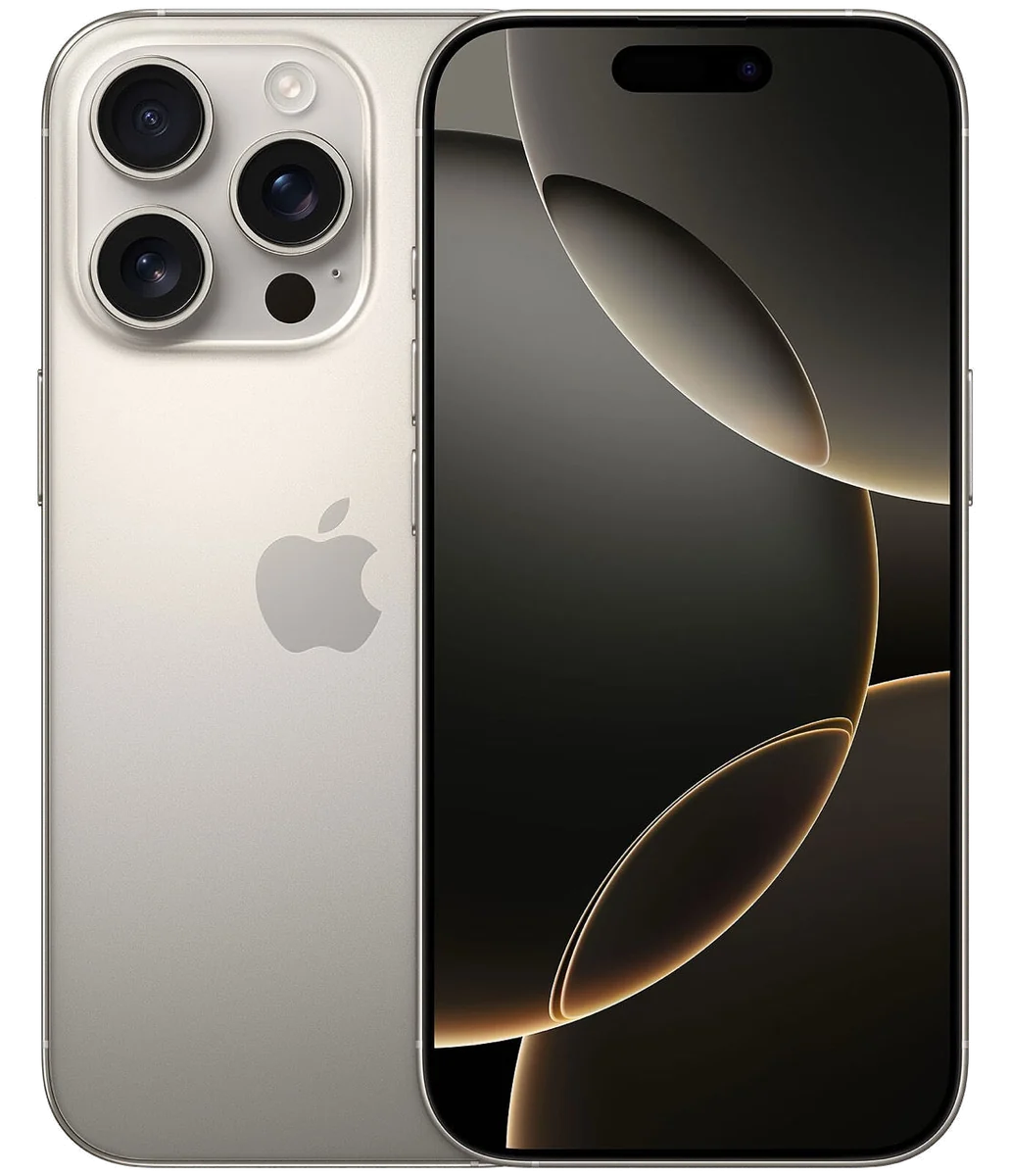 iPhone 16 Pro 256 Go Titane naturel reconditionné — Titane naturel, 100% pièces Apple, Lifone