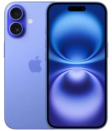 iPhone 16 Bleu 128 Go reconditionné
