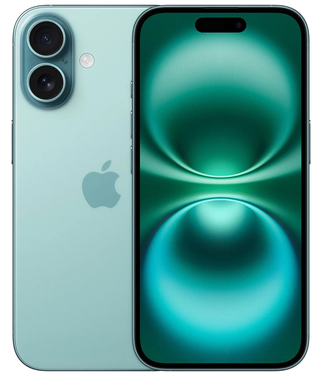 iPhone 16 128 Go Sarcelle reconditionné — Sarcelle, 100% pièces Apple, Lifone
