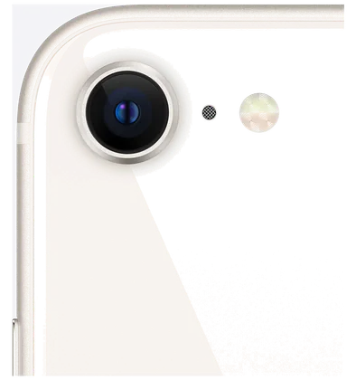 iPhone SE 2022 64 Go Lumière stellaire reconditionné — vue 2