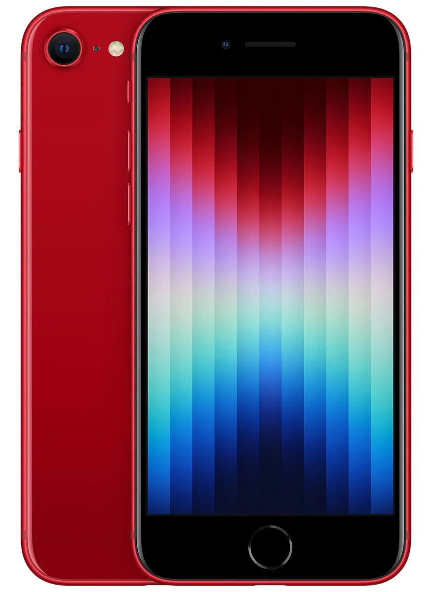 iPhone SE 2022 64 Go (PRODUCT)RED reconditionné — (PRODUCT)RED, 100% pièces Apple, Lifone
