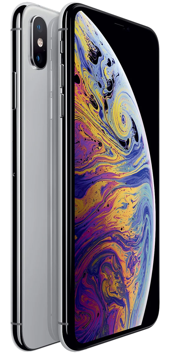 iPhone XS Max 64 Go Argent reconditionné — Argent, 100% pièces Apple, Lifone